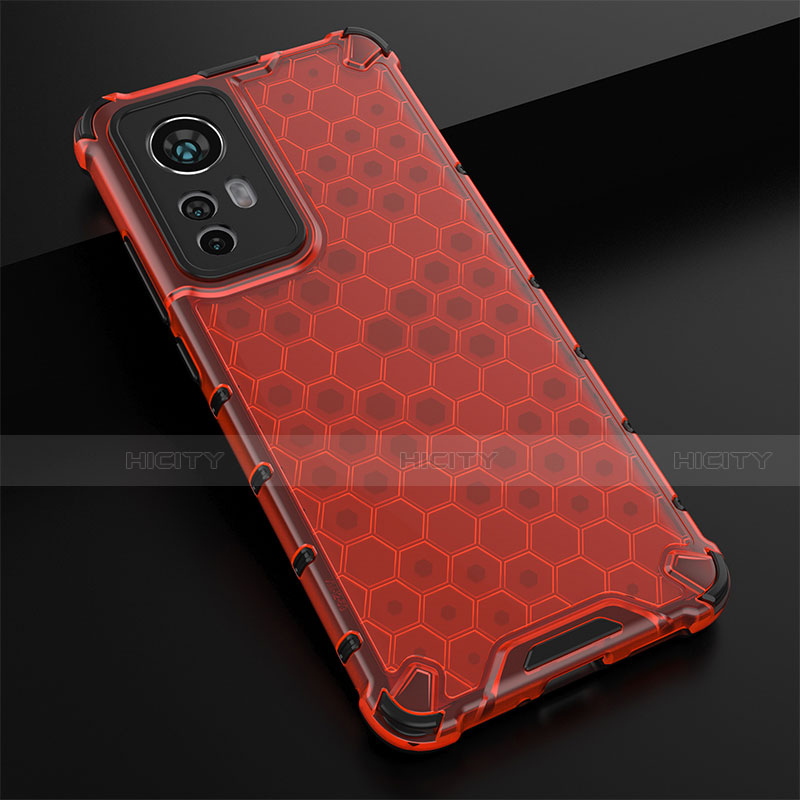 Coque Ultra Fine Silicone Souple 360 Degres Housse Etui S05 pour Xiaomi Mi 12 5G Rouge Plus