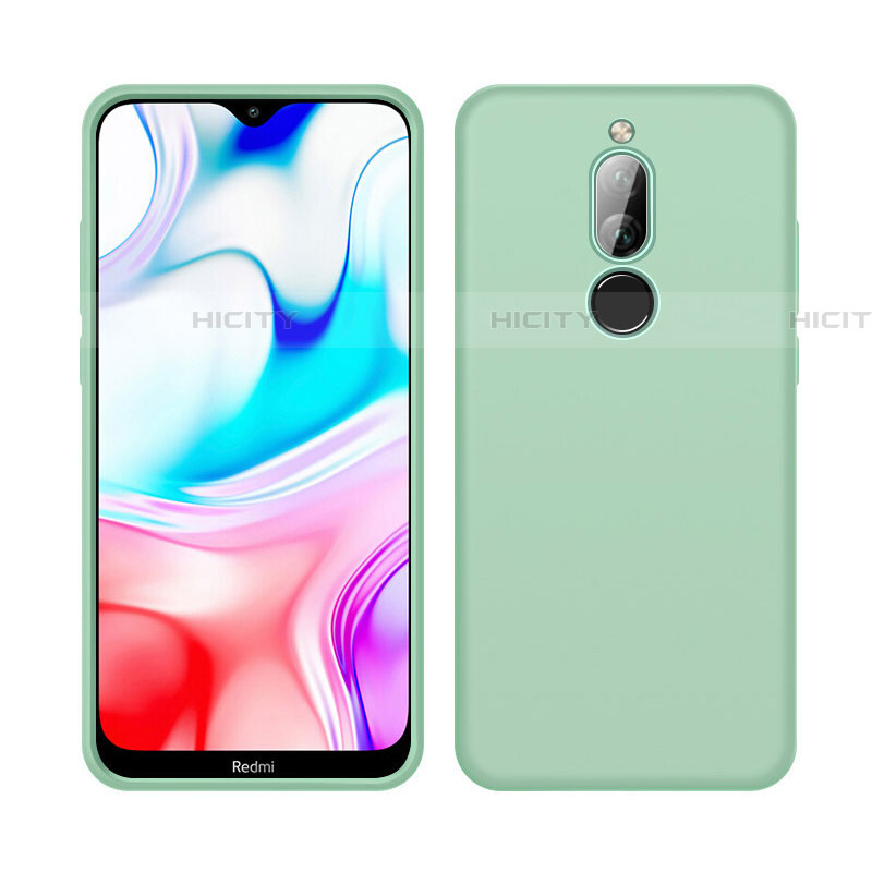 Coque Ultra Fine Silicone Souple 360 Degres Housse Etui S05 pour Xiaomi Redmi 8 Vert Plus