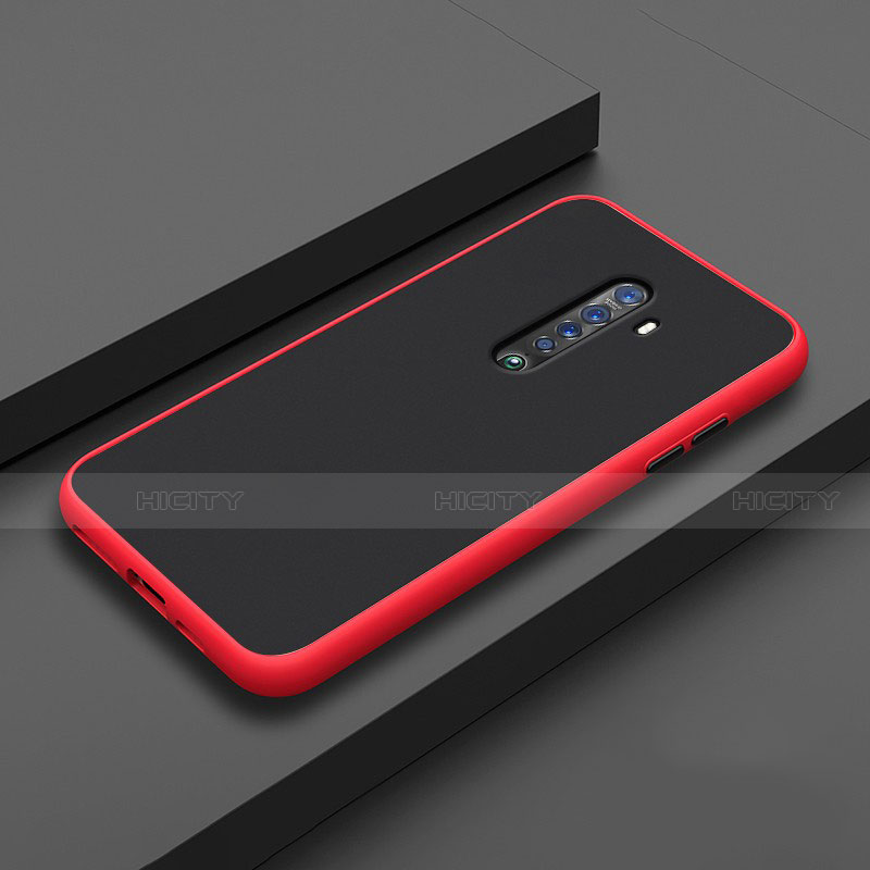 Coque Ultra Fine Silicone Souple 360 Degres Housse Etui S06 pour Oppo Reno2 Rouge Plus