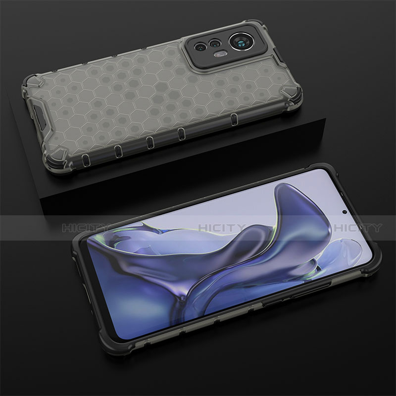 Coque Ultra Fine Silicone Souple 360 Degres Housse Etui S06 pour Xiaomi Mi 12 5G Gris Plus