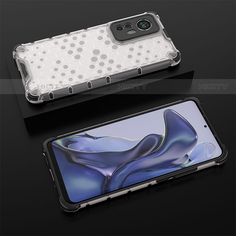 Coque Ultra Fine Silicone Souple 360 Degres Housse Etui S06 pour Xiaomi Mi 12 Lite 5G Blanc Plus