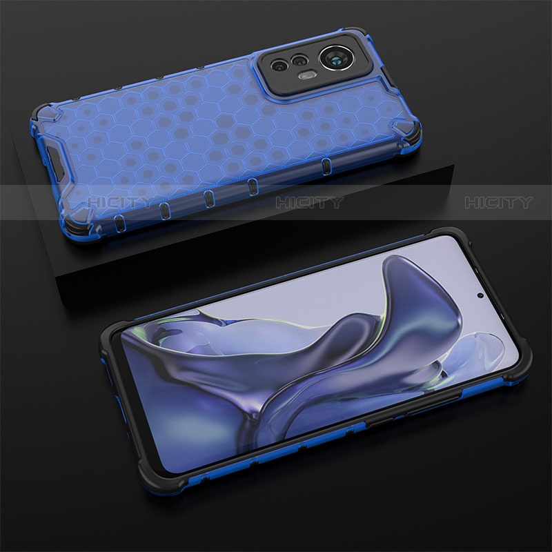 Coque Ultra Fine Silicone Souple 360 Degres Housse Etui S06 pour Xiaomi Mi 12 Lite 5G Bleu Plus