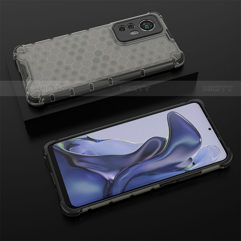 Coque Ultra Fine Silicone Souple 360 Degres Housse Etui S06 pour Xiaomi Mi 12 Lite 5G Gris Plus