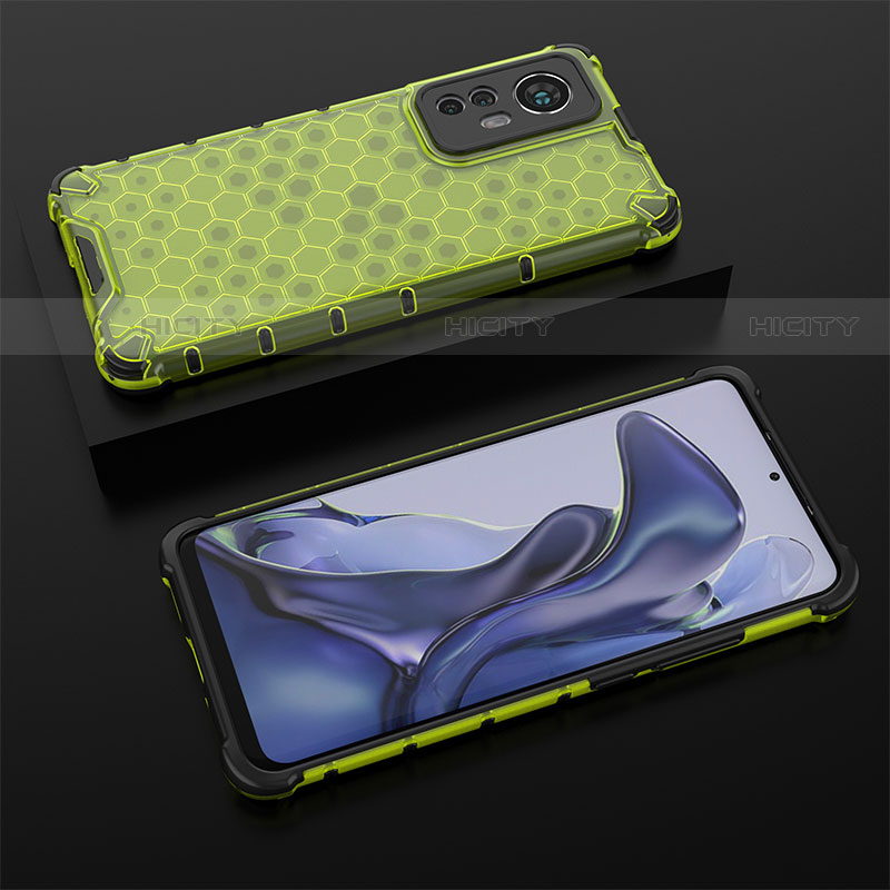 Coque Ultra Fine Silicone Souple 360 Degres Housse Etui S06 pour Xiaomi Mi 12 Lite 5G Vert Plus