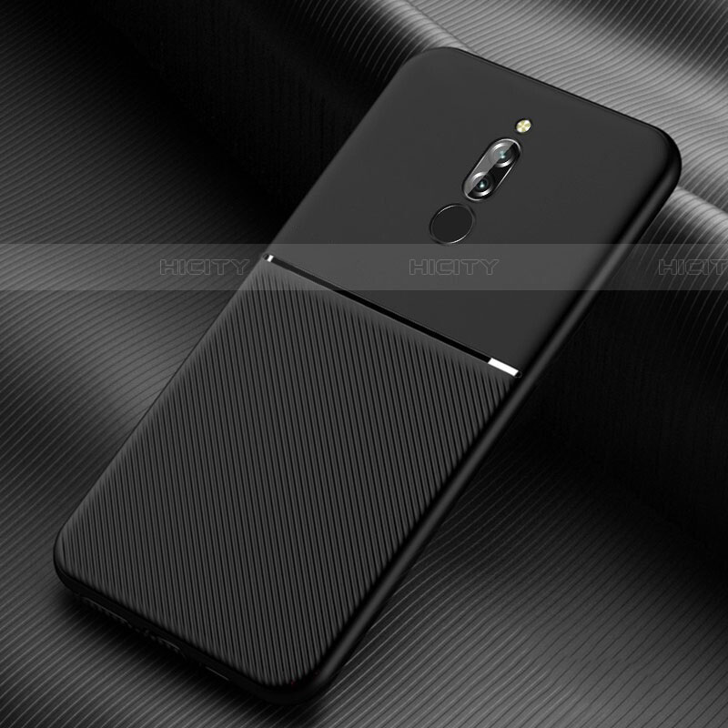 Coque Ultra Fine Silicone Souple 360 Degres Housse Etui S06 pour Xiaomi Redmi 8 Noir Plus