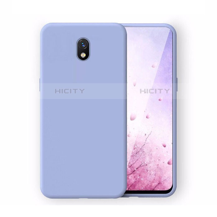 Coque Ultra Fine Silicone Souple 360 Degres Housse Etui S06 pour Xiaomi Redmi 8A Bleu Ciel Plus