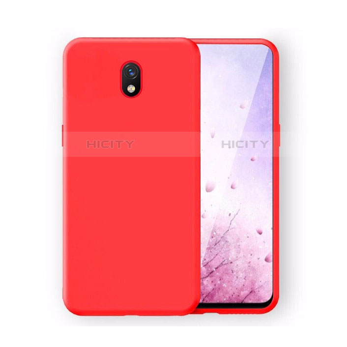 Coque Ultra Fine Silicone Souple 360 Degres Housse Etui S06 pour Xiaomi Redmi 8A Rouge Plus