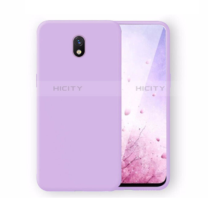 Coque Ultra Fine Silicone Souple 360 Degres Housse Etui S06 pour Xiaomi Redmi 8A Violet Plus