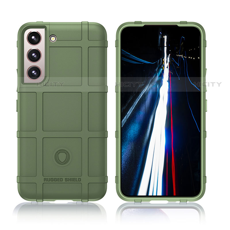 Coque Ultra Fine Silicone Souple 360 Degres Housse Etui S07 pour Samsung Galaxy S23 Plus 5G Vert Plus