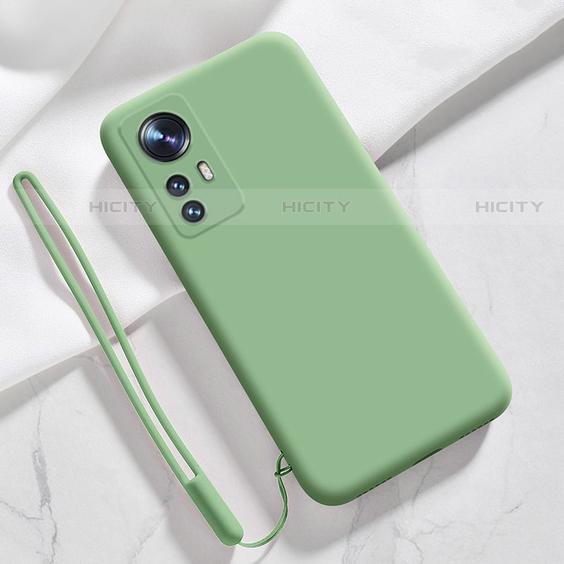 Coque Ultra Fine Silicone Souple 360 Degres Housse Etui S07 pour Xiaomi Mi 12S 5G Pastel Vert Plus