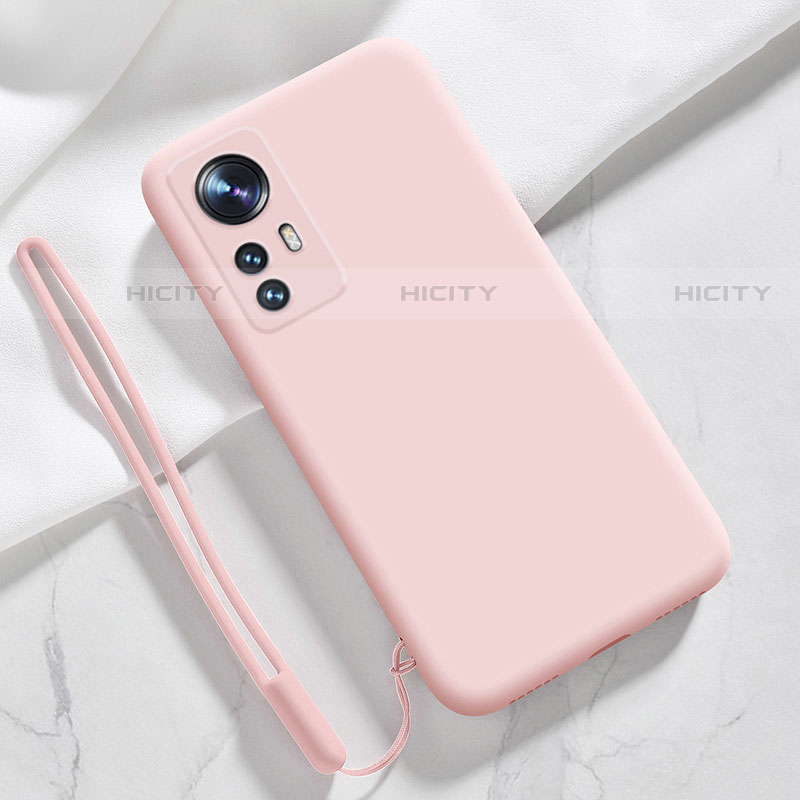 Coque Ultra Fine Silicone Souple 360 Degres Housse Etui S07 pour Xiaomi Mi 12S Pro 5G Rose Plus