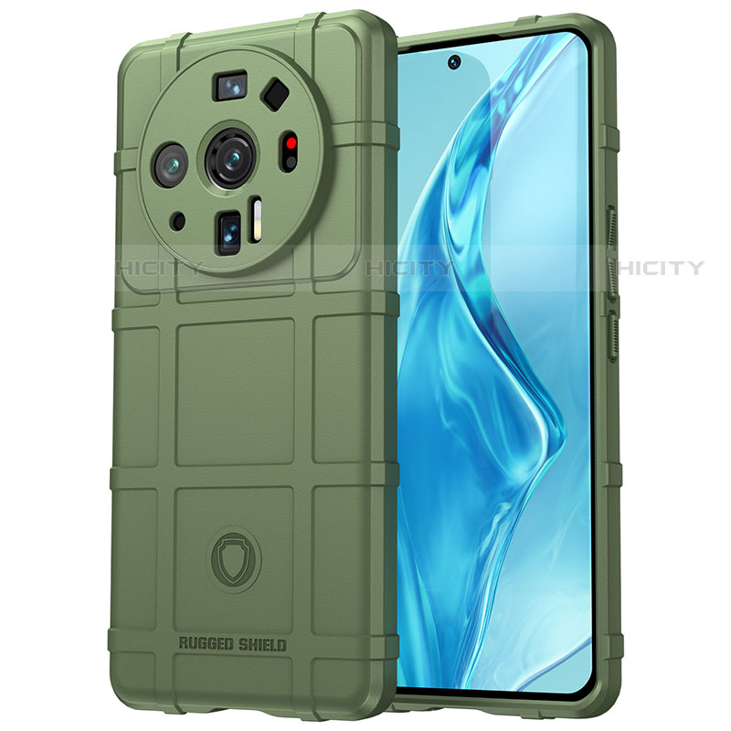 Coque Ultra Fine Silicone Souple 360 Degres Housse Etui S07 pour Xiaomi Mi 12S Ultra 5G Vert Plus