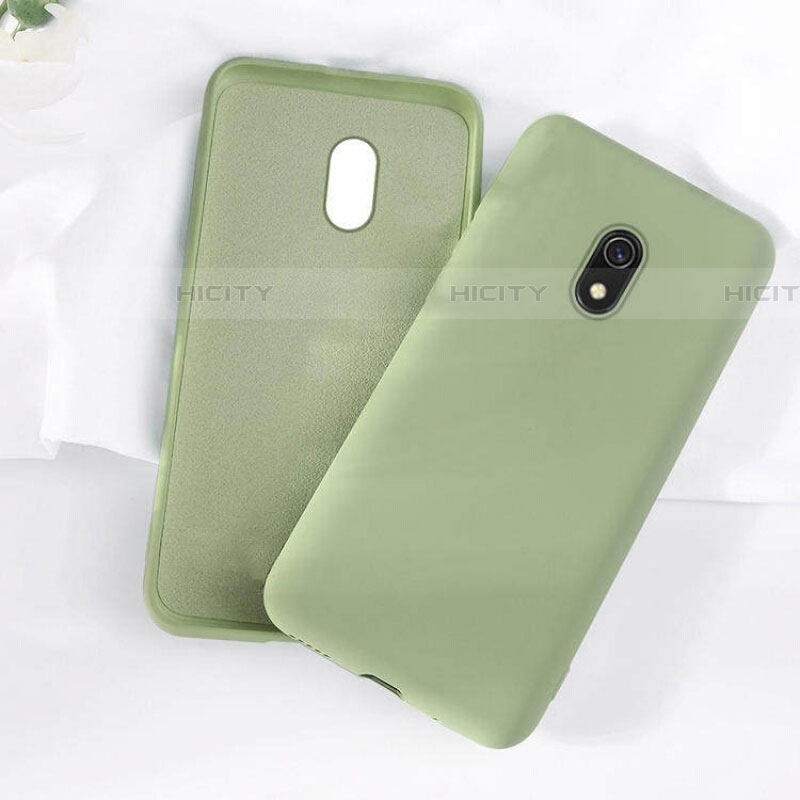 Coque Ultra Fine Silicone Souple 360 Degres Housse Etui S07 pour Xiaomi Redmi 8A Vert Plus