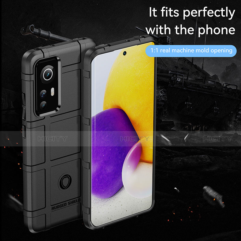 Coque Ultra Fine Silicone Souple 360 Degres Housse Etui S08 pour Xiaomi Mi 12 5G Plus