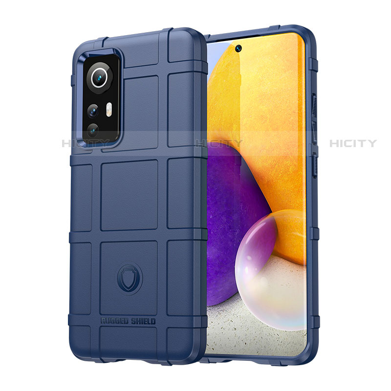 Coque Ultra Fine Silicone Souple 360 Degres Housse Etui S08 pour Xiaomi Mi 12 Lite 5G Bleu Plus