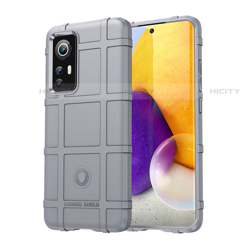 Coque Ultra Fine Silicone Souple 360 Degres Housse Etui S08 pour Xiaomi Mi 12S 5G Gris Plus