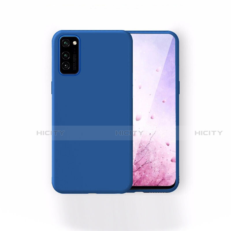 Coque Ultra Fine Silicone Souple 360 Degres Housse Etui T01 pour Huawei Honor V30 5G Bleu Plus