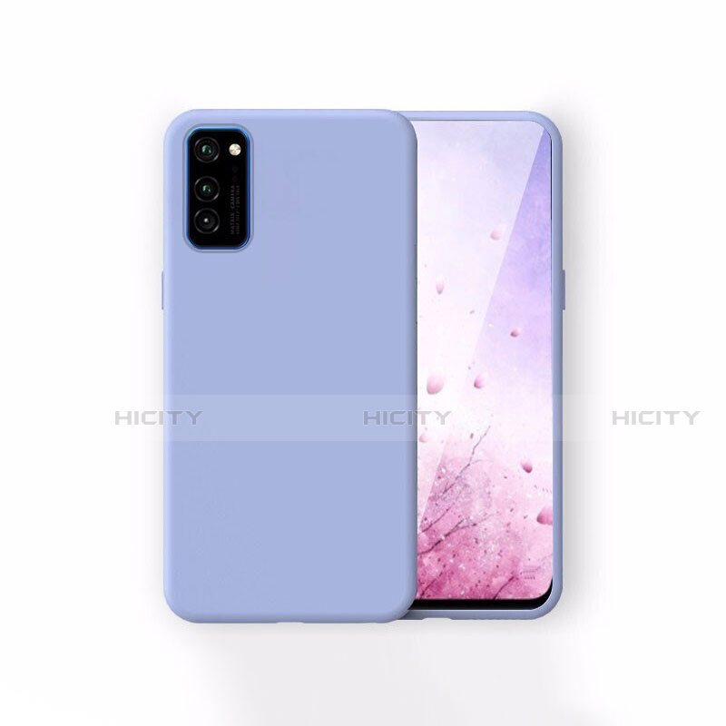 Coque Ultra Fine Silicone Souple 360 Degres Housse Etui T01 pour Huawei Honor V30 Pro 5G Bleu Ciel Plus