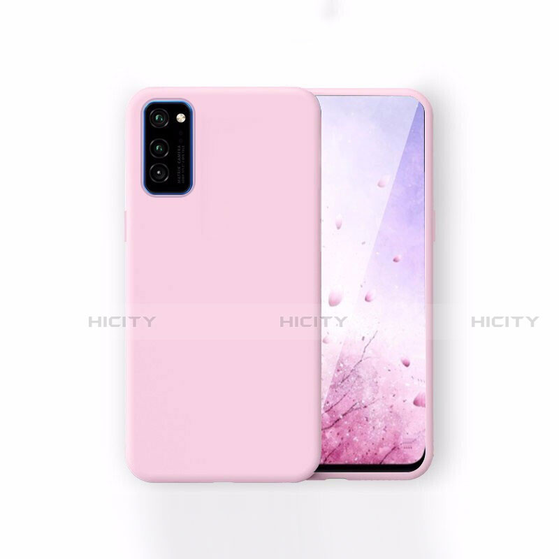 Coque Ultra Fine Silicone Souple 360 Degres Housse Etui T01 pour Huawei Honor V30 Pro 5G Or Rose Plus