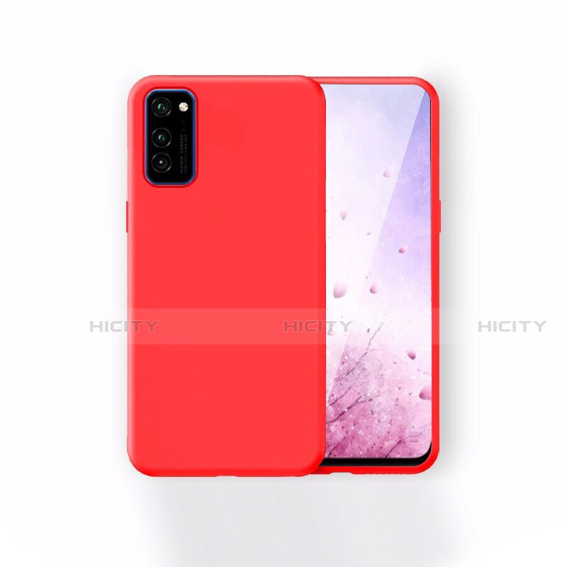 Coque Ultra Fine Silicone Souple 360 Degres Housse Etui T01 pour Huawei Honor View 30 5G Rouge Plus