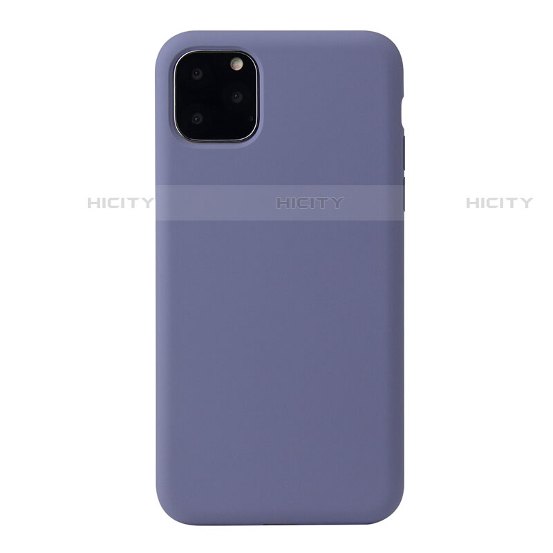 Coque Ultra Fine Silicone Souple 360 Degres Housse Etui Y01 pour Apple iPhone 11 Pro Max Gris Fonce Plus