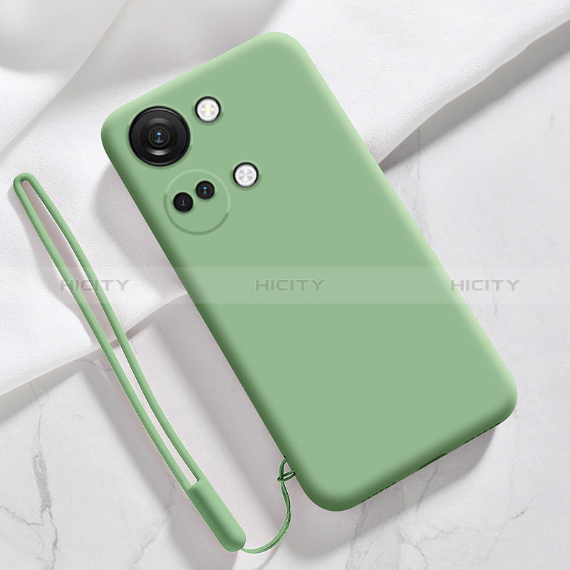 Coque Ultra Fine Silicone Souple 360 Degres Housse Etui YK1 pour OnePlus Ace 2V 5G Vert Plus