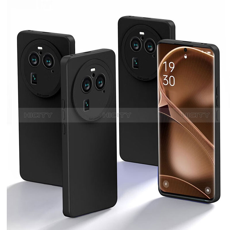 Coque Ultra Fine Silicone Souple 360 Degres Housse Etui YK1 pour Oppo Find X6 Pro 5G Plus