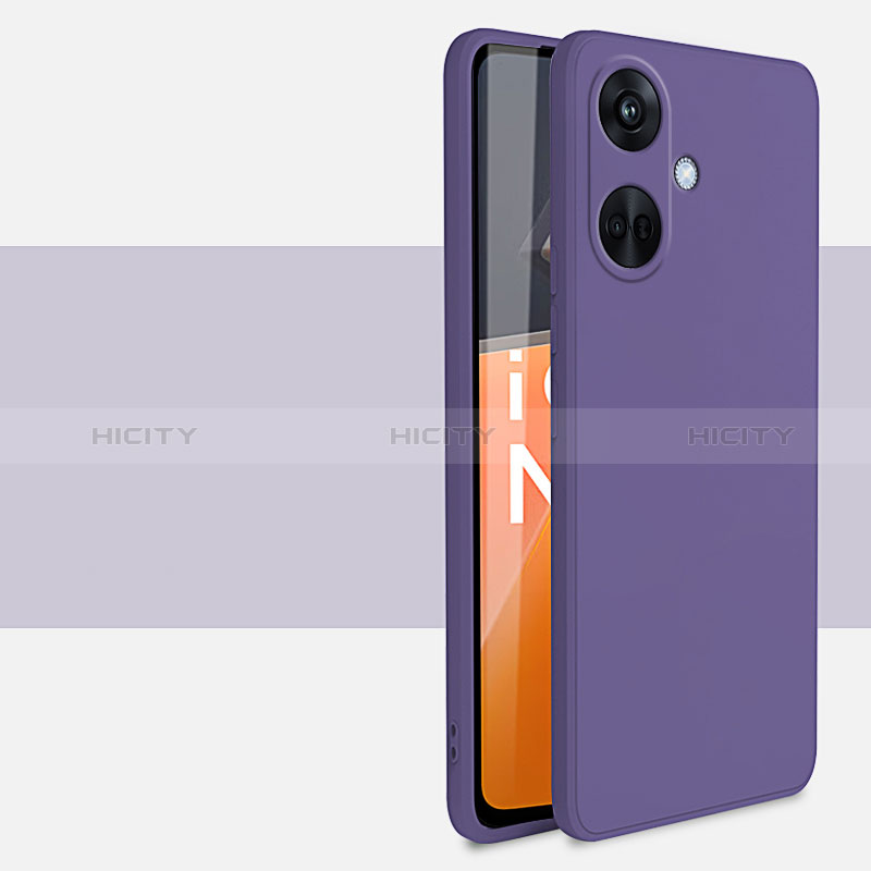 Coque Ultra Fine Silicone Souple 360 Degres Housse Etui YK1 pour Oppo K11 5G Violet Plus