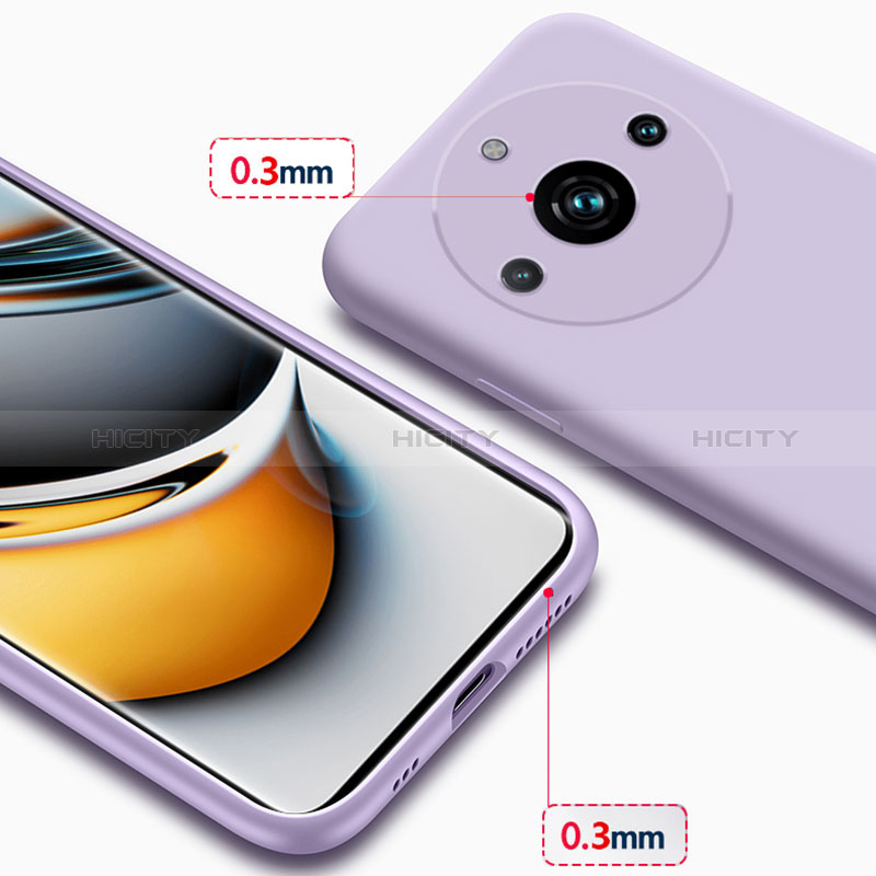 Coque Ultra Fine Silicone Souple 360 Degres Housse Etui YK1 pour Realme 11 Pro+ Plus 5G Plus