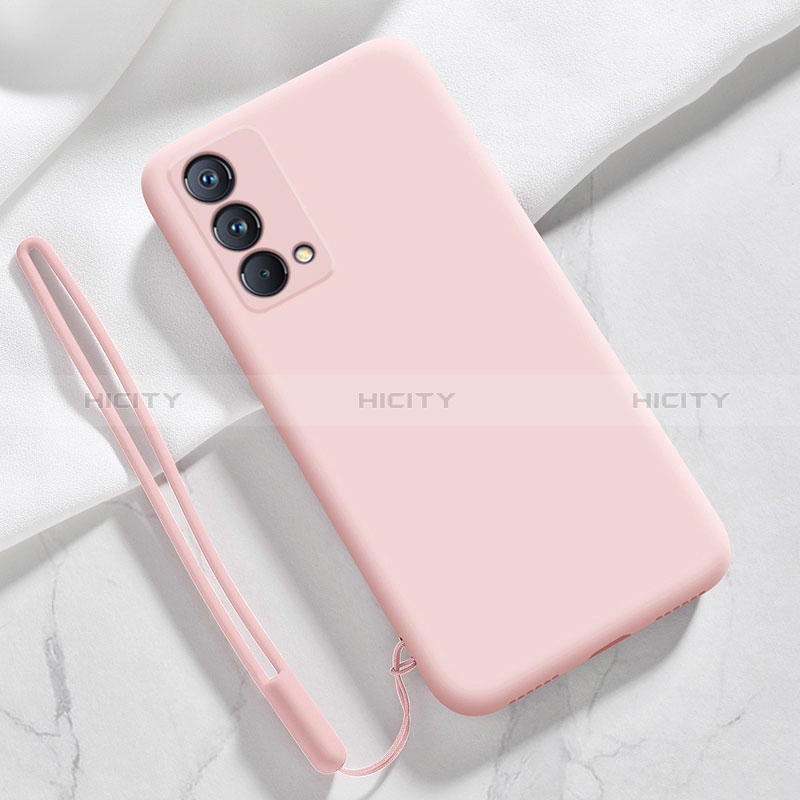 Coque Ultra Fine Silicone Souple 360 Degres Housse Etui YK1 pour Realme GT Master 5G Rose Plus