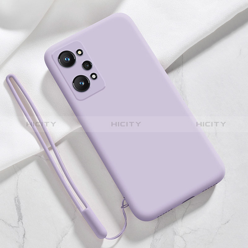 Coque Ultra Fine Silicone Souple 360 Degres Housse Etui YK1 pour Realme GT Neo 3T 5G Violet Clair Plus