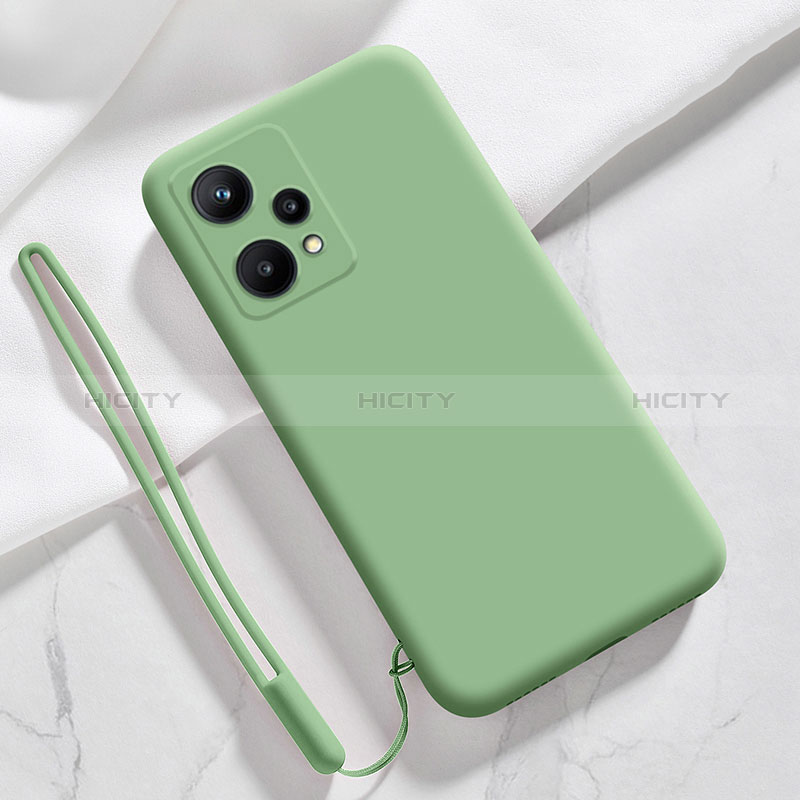 Coque Ultra Fine Silicone Souple 360 Degres Housse Etui YK1 pour Realme V25 5G Vert Plus