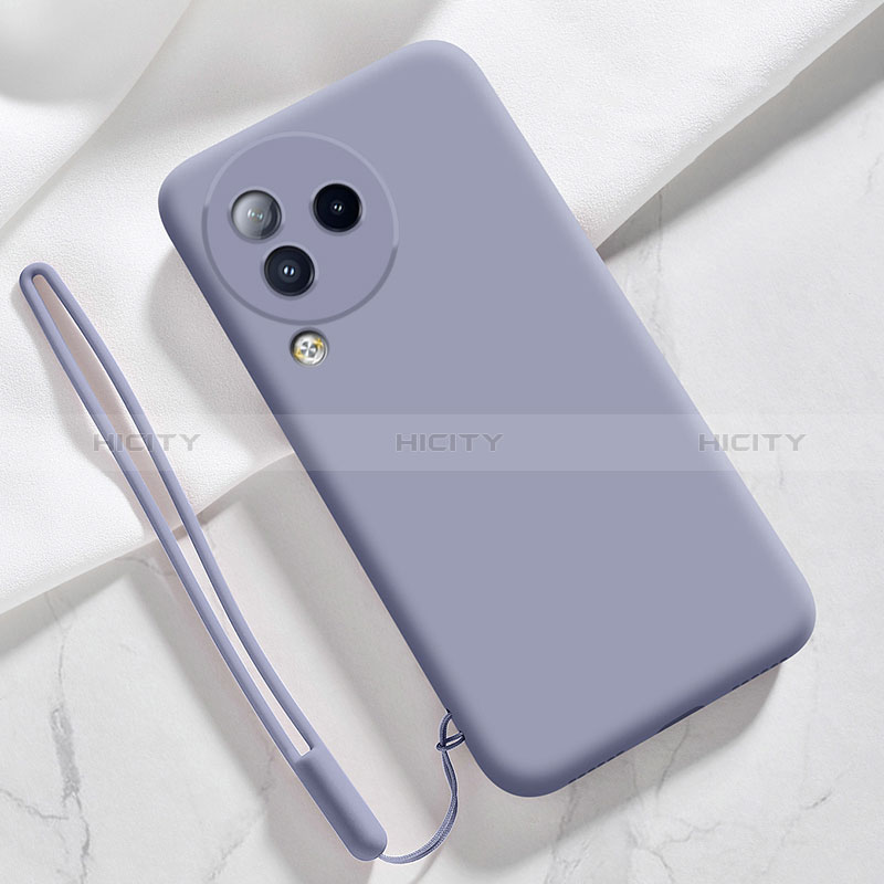 Coque Ultra Fine Silicone Souple 360 Degres Housse Etui YK1 pour Xiaomi Civi 3 5G Gris Lavende Plus