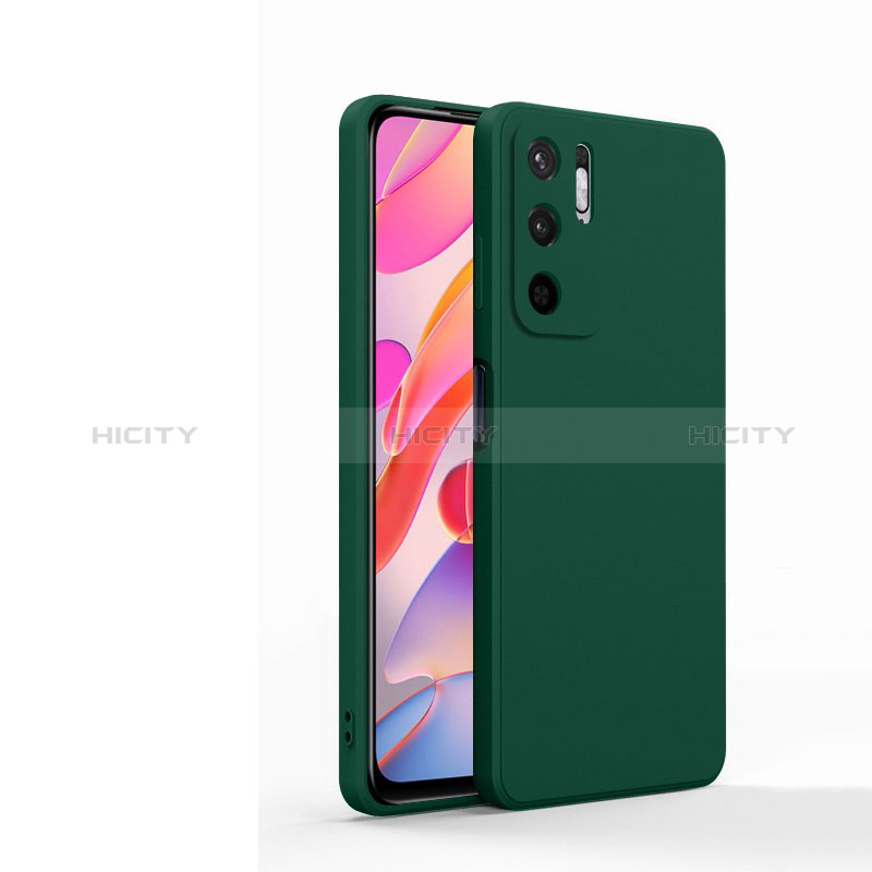 Coque Ultra Fine Silicone Souple 360 Degres Housse Etui YK1 pour Xiaomi POCO M3 Pro 5G Vert Plus