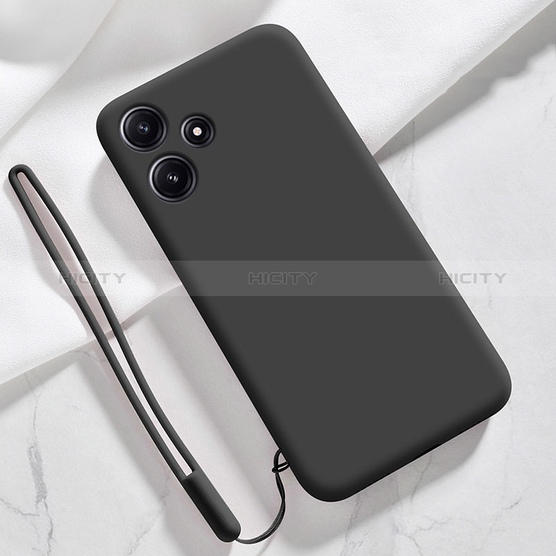 Coque Ultra Fine Silicone Souple 360 Degres Housse Etui YK1 pour Xiaomi Poco M6 Pro 5G Noir Plus