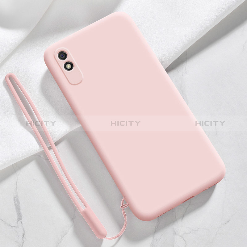 Coque Ultra Fine Silicone Souple 360 Degres Housse Etui YK1 pour Xiaomi Redmi 9AT Rose Plus