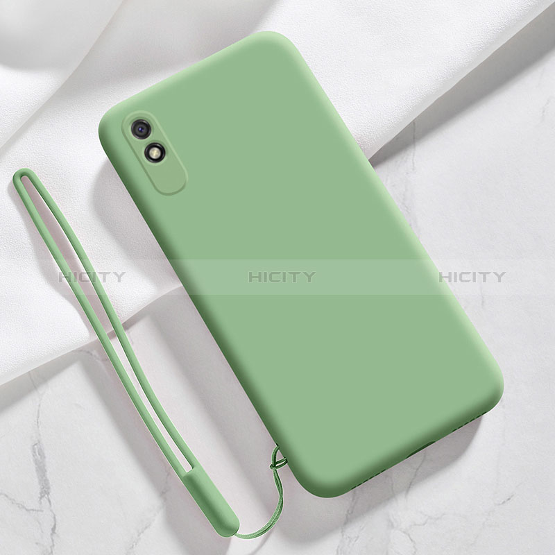 Coque Ultra Fine Silicone Souple 360 Degres Housse Etui YK1 pour Xiaomi Redmi 9AT Vert Plus