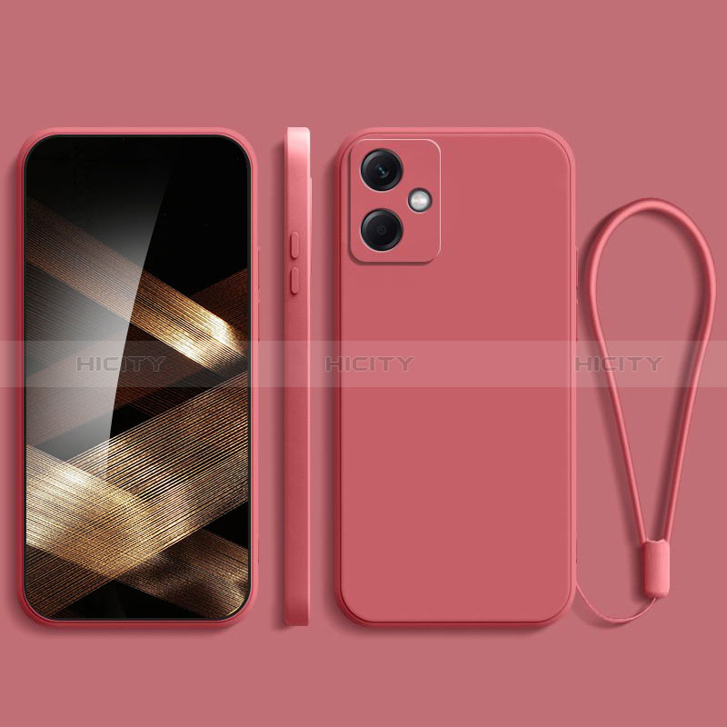 Coque Ultra Fine Silicone Souple 360 Degres Housse Etui YK1 pour Xiaomi Redmi Note 12R Pro 5G Rouge Plus