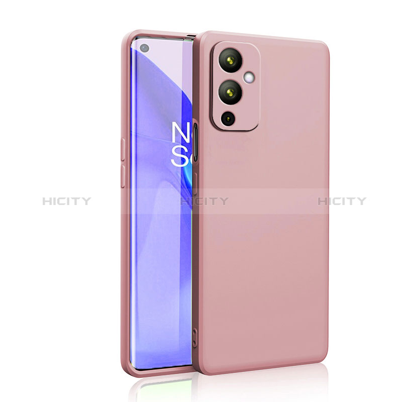 Coque Ultra Fine Silicone Souple 360 Degres Housse Etui YK2 pour OnePlus 9 5G Rose Plus