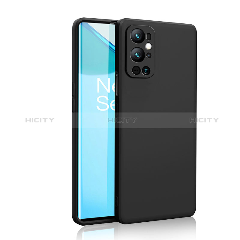 Coque Ultra Fine Silicone Souple 360 Degres Housse Etui YK2 pour OnePlus 9 Pro 5G Noir Plus