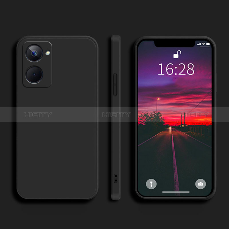 Coque Ultra Fine Silicone Souple 360 Degres Housse Etui YK2 pour Realme 10 Pro 5G Noir Plus