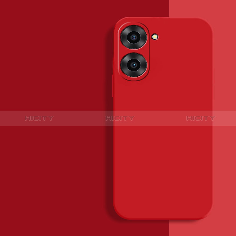 Coque Ultra Fine Silicone Souple 360 Degres Housse Etui YK2 pour Realme 10S 5G Rouge Plus