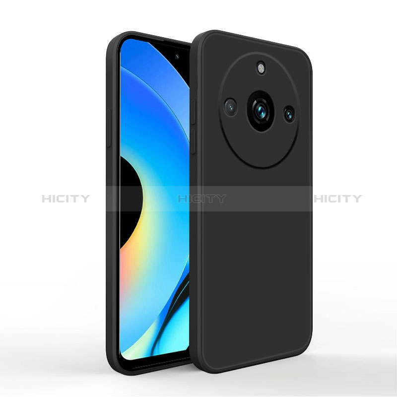 Coque Ultra Fine Silicone Souple 360 Degres Housse Etui YK2 pour Realme 11 Pro 5G Noir Plus