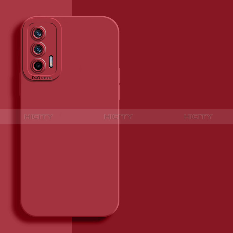 Coque Ultra Fine Silicone Souple 360 Degres Housse Etui YK2 pour Realme GT Neo 5G Rouge Plus