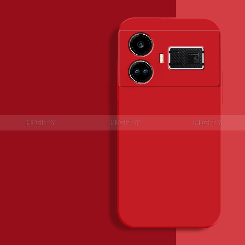 Coque Ultra Fine Silicone Souple 360 Degres Housse Etui YK2 pour Realme GT Neo5 240W 5G Rouge Plus