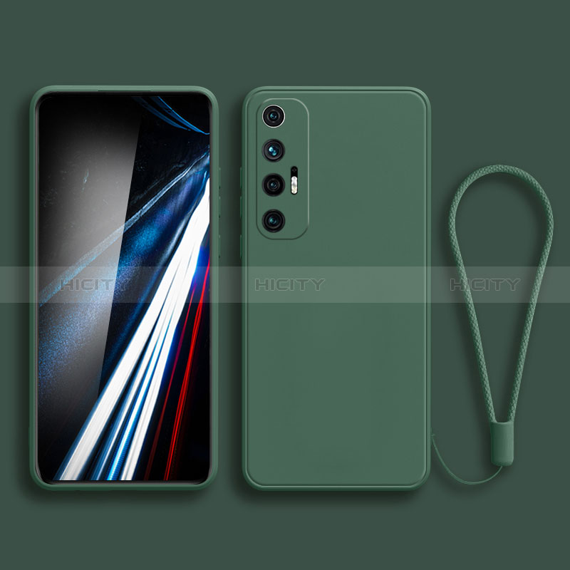 Coque Ultra Fine Silicone Souple 360 Degres Housse Etui YK2 pour Xiaomi Mi 10S 5G Vert Nuit Plus