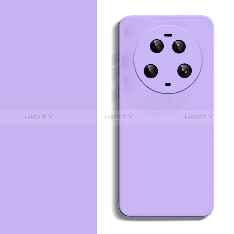 Coque Ultra Fine Silicone Souple 360 Degres Housse Etui YK2 pour Xiaomi Mi 13 Ultra 5G Violet Plus