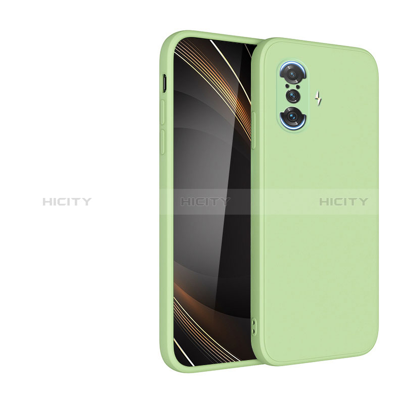 Coque Ultra Fine Silicone Souple 360 Degres Housse Etui YK2 pour Xiaomi Poco F3 GT 5G Pastel Vert Plus