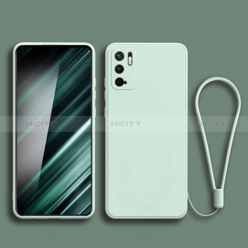 Coque Ultra Fine Silicone Souple 360 Degres Housse Etui YK2 pour Xiaomi POCO M3 Pro 5G Pastel Vert Plus