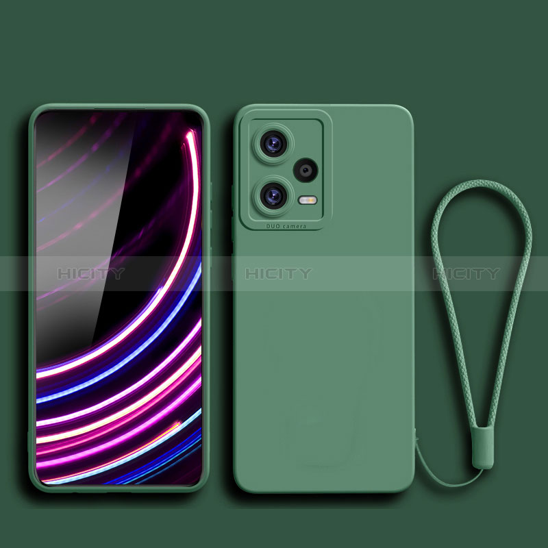 Coque Ultra Fine Silicone Souple 360 Degres Housse Etui YK2 pour Xiaomi Poco X5 5G Vert Nuit Plus